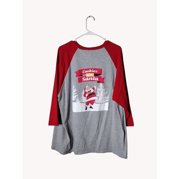 Gildan T Shirt Womens XL Baseball Style Santa Dental Group - Picture 2 of 12